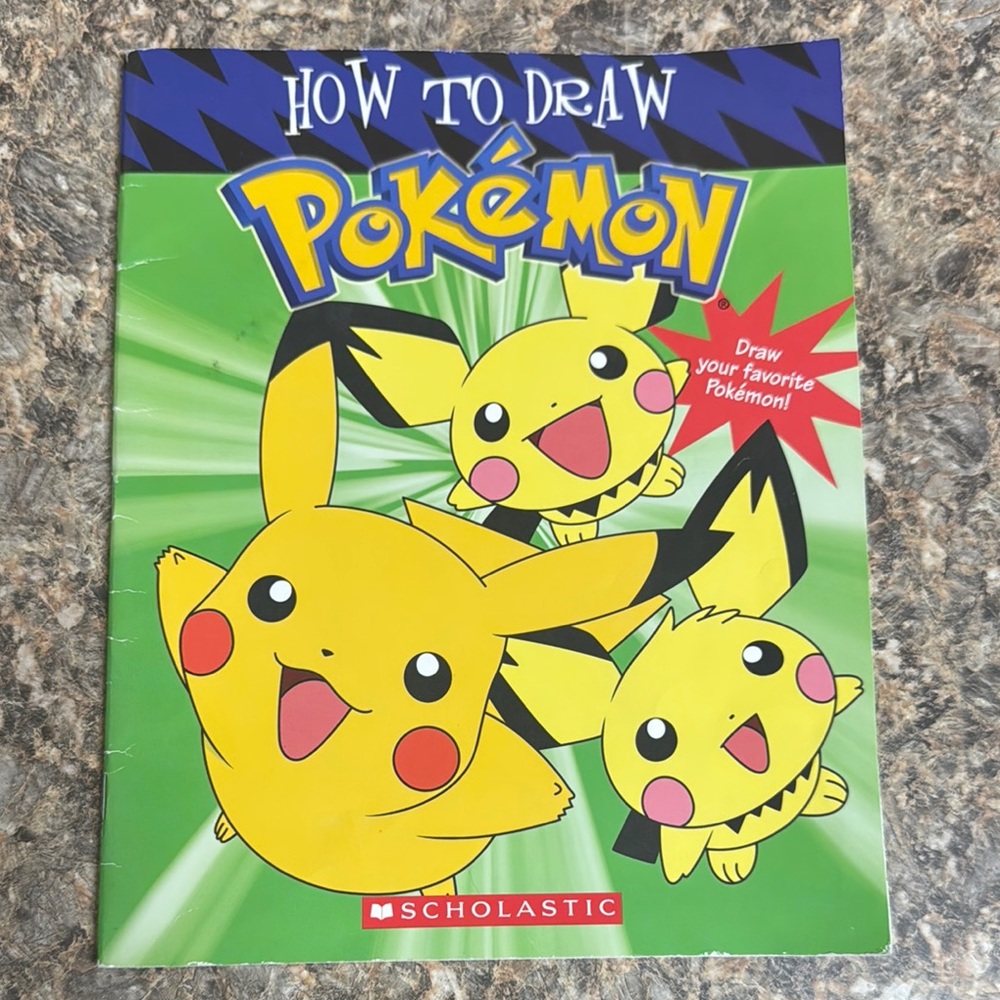 Scholastic How to Draw Pokémon Guide
